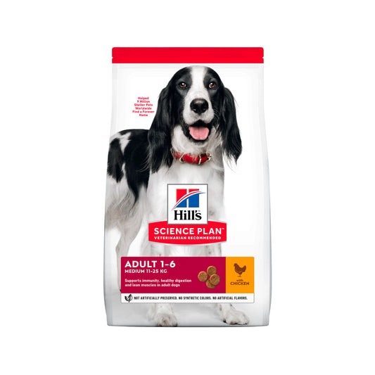 PIENSO HILL'S HSP CANINE ADULT MEDIUM POLLO 2,5KG