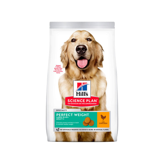 PIENSO HILL'S HSP CANINE ADULT PERFECT WEIGHT LARGE POLLO 12KG