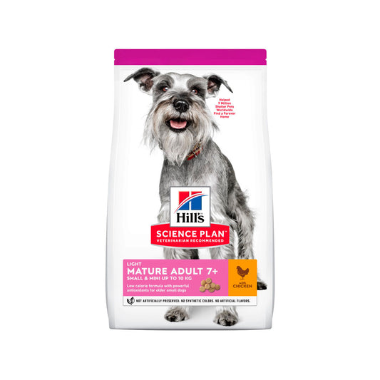 PIENSO HILL'S HSP CANINE MATURE 7+ LIGHT SMALL MINI POLLO 2,5KG