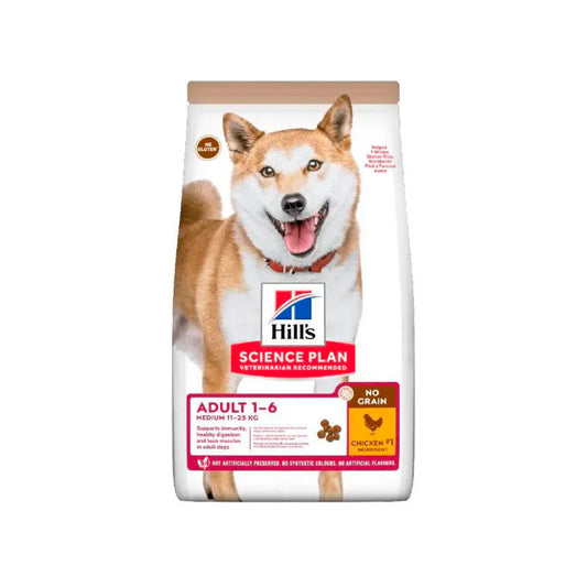 PIENSO HILL'S HSP CANINE ADULT NO GRAIN POLLO 14KG