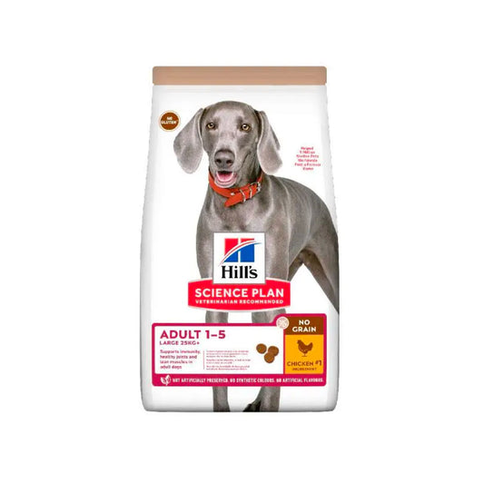 PIENSO HILL'S HSP CANINE ADULT NO GRAIN LARGE POLLO 14KG