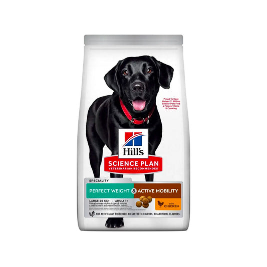 PIENSO HILL'S HSP CANIN ADULT PERFECT WEIGHT/AC.MOBILITY LARGE 12KG