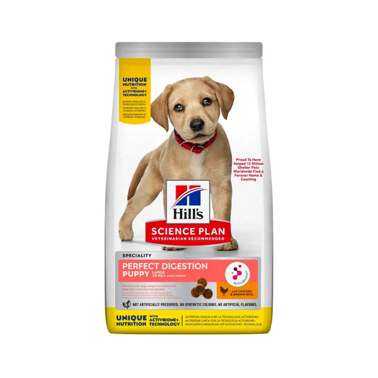 PIENSO HILL'S HSP CANINE PUPPY LARGE BREED PERFECT DIGESTION 14,5KG