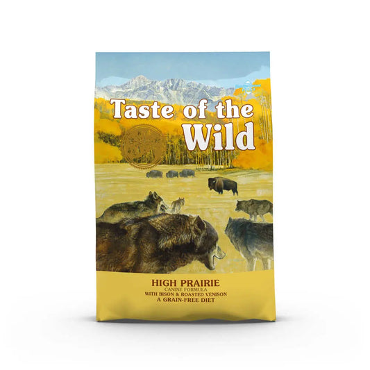 TASTE CANINE ADULT HIGH PRAIRIE BISONTE