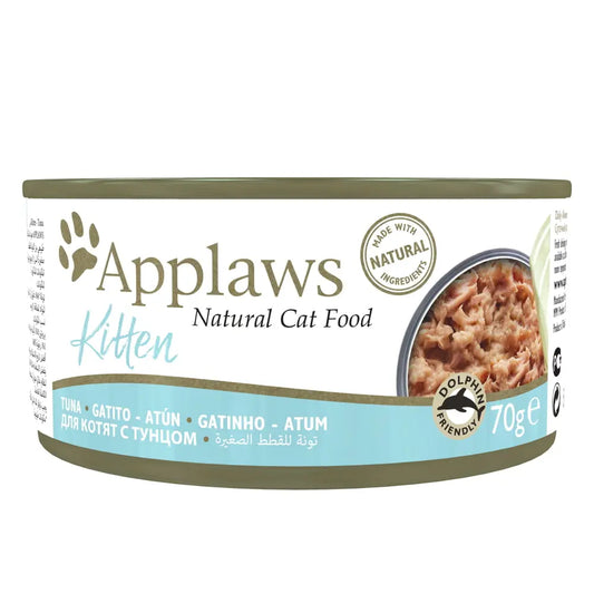 APPLAWS CAT LATA KITTEN ATUN 24X70GR