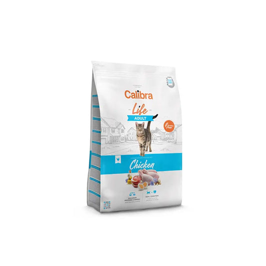 PIENSO PARA GATOS CALIBRA CAT LIFE ADULT POLLO