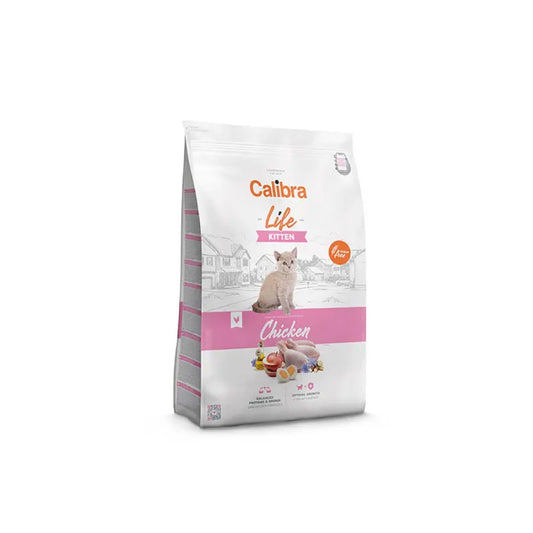 PIENSO PARA GATOS CALIBRA CAT LIFE KITTEN POLLO