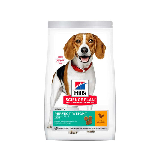 PIENSO HILL'S HSP CANINE ADULT PERFECT WEIGHT MEDIUM POLLO