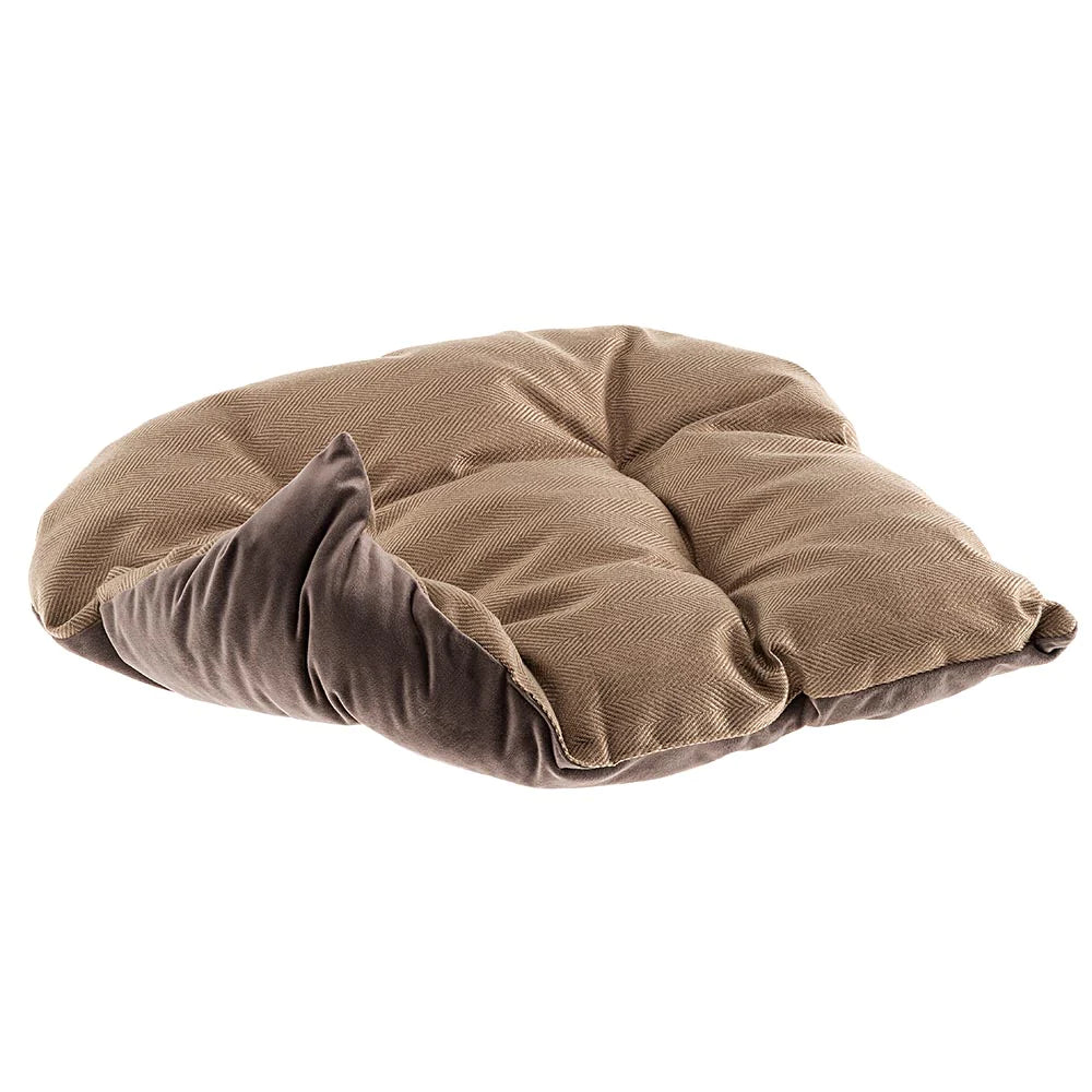 Cama con cojín para perros y gatos, Harris 80cm