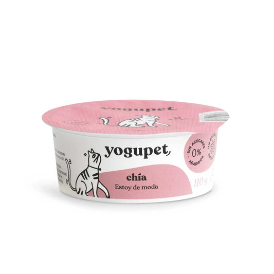 YOGUPET YOGURT CLÁSICO GATO CHIA 4X110GR